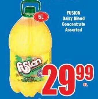 Boxer Fusion Dairy Blend Concentrate Assorted 5L offer