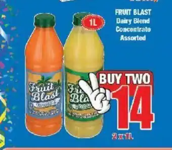 Boxer Fruit Blast Dairy Blend Concentrate Assorted 1L offer