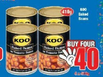Boxer Koo Baked Beans 410g offer