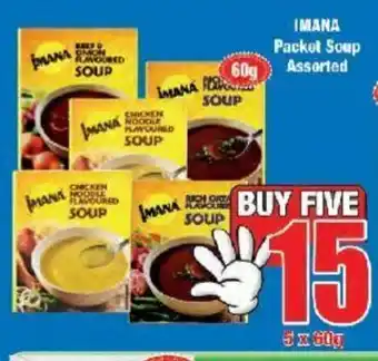 Boxer Imana Packet Soup Assorted 60g offer