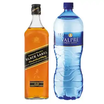 Norman Goodfellows Johnnie walker black 750ml & 1.5l valpre offer