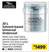 Builders Warehouse Fired earth solvent based universal undercoat-20l offer