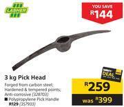 Builders Warehouse Lasher 3kg pick head offer