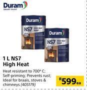 Builders Warehouse Duram ns7 high heat-1l each offer