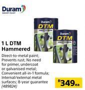 Builders Warehouse Duram dtm hammered-1l each offer