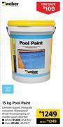 Builders Warehouse Weber pool paint-15kg offer