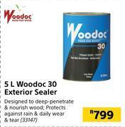 Builders Warehouse Woodoc 30 exterior sealer-5l offer