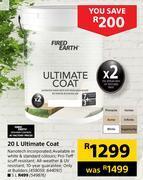 Builders Warehouse Fired earth ultimate coat-20l offer