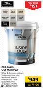 Builders Warehouse Fired earth inside out matt pva-20l offer