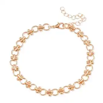 The FIX Women's gold chunky anklet chain offer