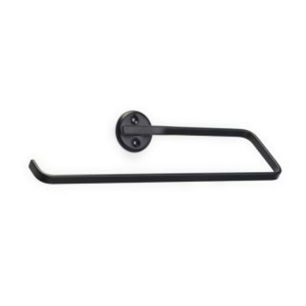 Paper towel roll holder, black offer at Gelmar
