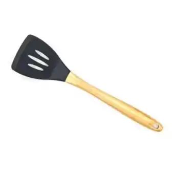 Gelmar Spatula, slotted, wood, silicone offer