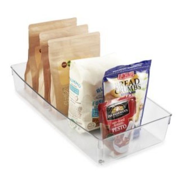 Drawer organiser, clear, 400mm x 200mm x 78mm offer at Gelmar