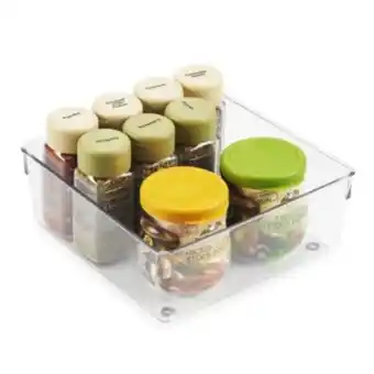 Gelmar Drawer organiser, clear, 200mm x 200mm x 78mm offer
