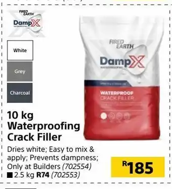 Builders Warehouse 10 kg waterproofing crack filler offer