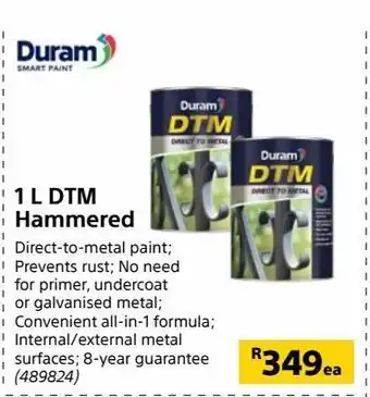 Builders Warehouse 1 l dtm hammered offer