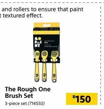 The rough one brush set