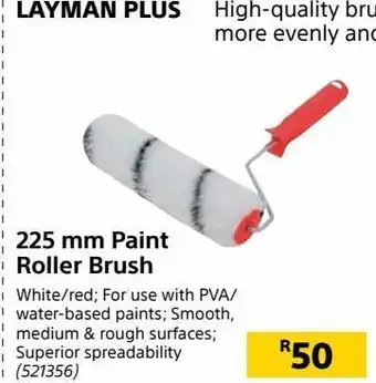 Builders Warehouse 225 mm paint roller brush offer