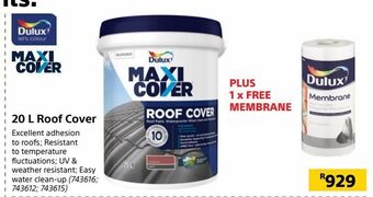 Builders Warehouse 20 l roof cover offer