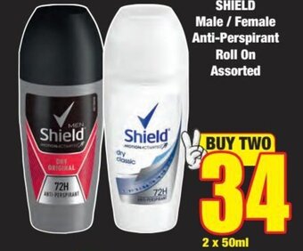 Boxer Shield Anti-Perspirant Roll On Assorted offer