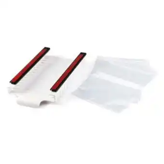 Fridge storage rack, with bags
