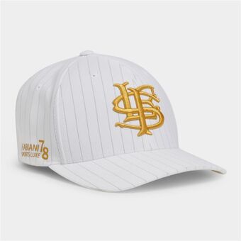 Fabiani Fls pinstripe logo peak cap offer