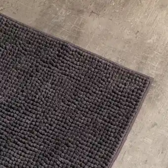 Whitehouse Microfibre bath mat - steel grey offer