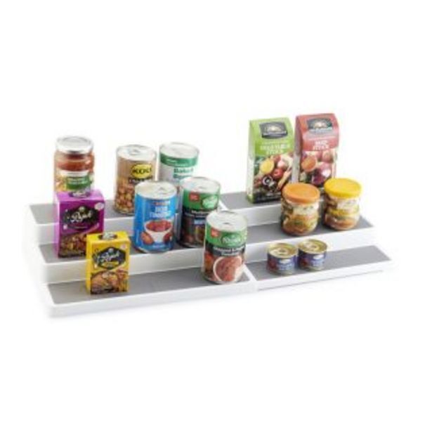 Spice tray, 3 tier, stepped, expandable, w370mm … offer at Gelmar