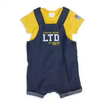 Truworths Baby boy denim dungaree set offer