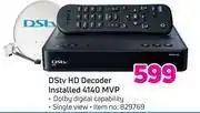 Game Dstv hd decoder installed 4140 mvp offer
