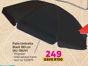 Game Patio umbrella (black) 180cm au-36uv offer