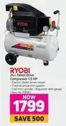 Game Ryobi 24l direct drive compressor 1.5 hp offer