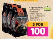 Game Campmaster briquettes-for 3 x 4kg offer