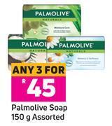 Game Palmolive soap assorted-for any 3 x 150g offer