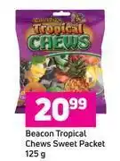 Game Beacon tropical chews sweet packet-125g offer