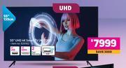Game Samsung 55" (139cm) uhd 4k smart tv au7000 offer