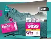 Game Hisense 65" (165cm) uhd smart tv 65a6h offer