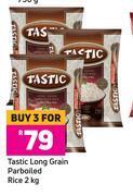 Game Tastic long grain parboiled rice-for 3 x 2kg offer