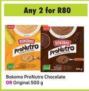 Game Bokomo pronutro (chocolate or original)-for any 2 x 500g offer