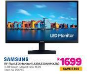 Game Samsung 19" flat led monitor ls19a330nhmxzn offer