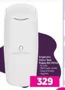 Game Angelcare odour seal nappy bin white offer