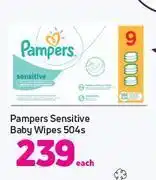 Game Pampers sensitive baby wipes-504s each offer