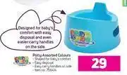 Game Baby care potty assorted colours offer