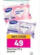 Game Purity elizabeth anne's baby soap assorted-for 3 x 175g offer