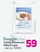 Game Snuggletime comfy pillow & pillow case offer