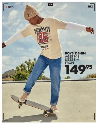 Boy`s denim