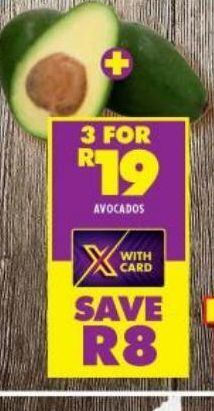 Shoprite Avocados offer