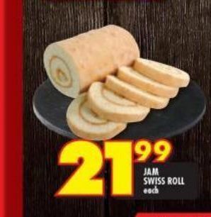 Shoprite Jam swiss roll offer