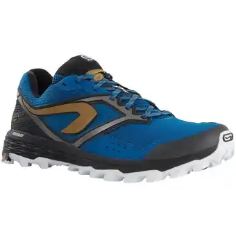 Decathlon Xt7 trail running shoes for men blue and bronze offer