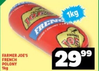 Usave Farmer Joe's French Polony 1kg offer